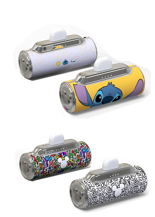 Pocket Type Kulit Power Bank 5000mAh Lebih dari 300 Kali Hidup Siklus