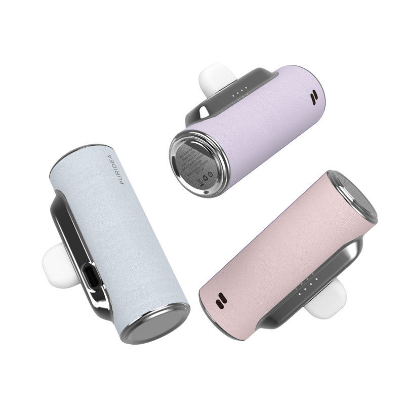 Power Bank Kulit Mini Output 5V 2.1 A Li-ion Polymer Baterai Power Bank 4500mAh