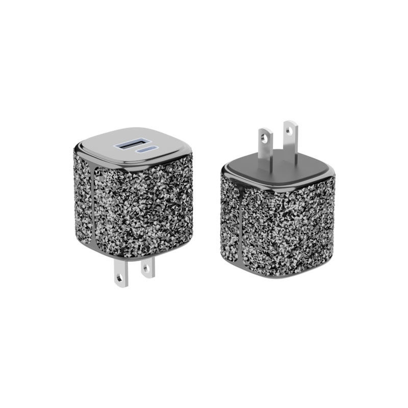 Ultra Compact 35W Type C Wall Charger Shell Berlian Dan Electro Plating Finish