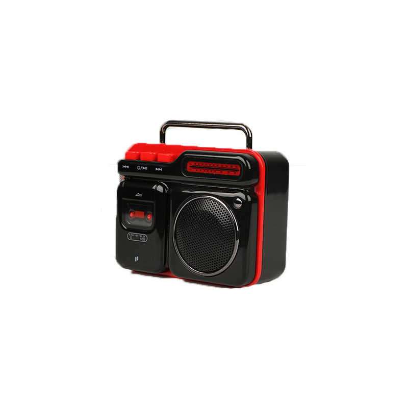 Mini Portable Bluetooth Speaker Metal Housing Paten Desain Jenis Radio